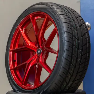 NEW 22 inch Armed SNIPER CANDY RED Wheels – ONLY $890/Set!, View more