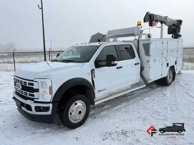 Countryside Fleet NEW - 2026 Ford F550 CrewCab 4x4 Service Truck + 6.7L PowerStroke Diesel + 4x4 W/...