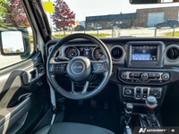 Odometer is 7837 kilometers below market average! Bright White Clearcoat 2022 Jeep Wrangler Sport S... (image 9)