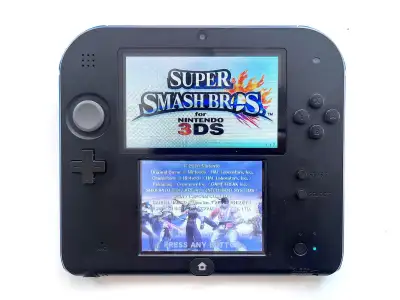 BLACK NINTENDO 2DS WITH 2200+ GAMES I TOP VALUE I 280+ 3DS GAME, View more