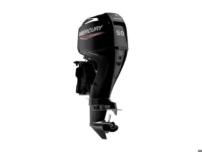 2026 Mercury 50 HP Remote Outboard Motor- Long Shaft, Electric Start Get 7 Years of Factory Backed C...