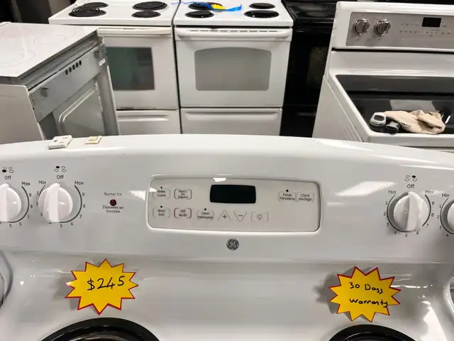 GE 30” Coil Top  Stove Fully Tested  30-Day Warranty in Stoves, Ovens & Ranges in Kitchener / Waterloo - Image 7