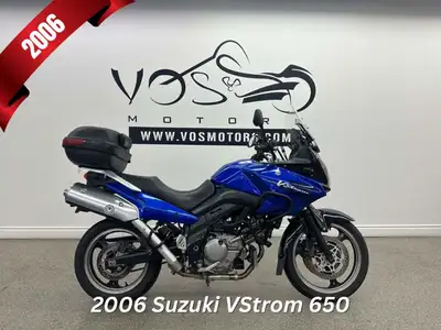 Vos Motors -No Payments for 1 Year The 2006 Suzuki V-Strom 650 is powered by a 645 cc liquid-cooled...