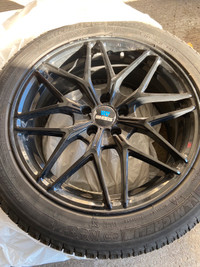 215/50R17 95H Michelin Winter tire with aluminum rim - Costco 