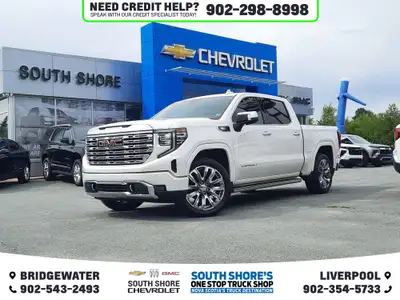 Recent Arrival! White Frost 2024 GMC Sierra 1500 Denali Reserve package! 4WD 10-Speed Automatic 3.0L...