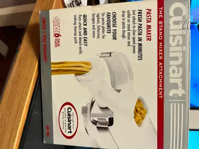 Cuisinart mixer  attachment Pasta maker  (New), View more