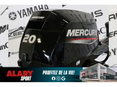 Alary Sport 2026 Mercury Mercury 20MH PIED COURT (15 POUCES) ENR. Mercury Mercury 20MH PIED COURT (1...
