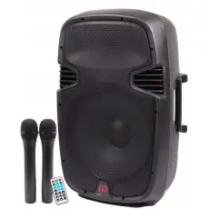 15" 1500W Active Power Speaker w/Mic, Speaker, Bluetooth, View more