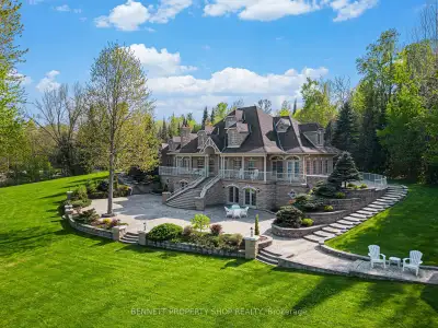 Stonehaven Estate: A Waterfront Jewel on the Ottawa River - Discover Stonehaven Estate at 445 Balmer...