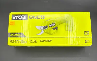 *NEW* Cordless Ryobi Pruning Shears with a 3/4" Cut, View more