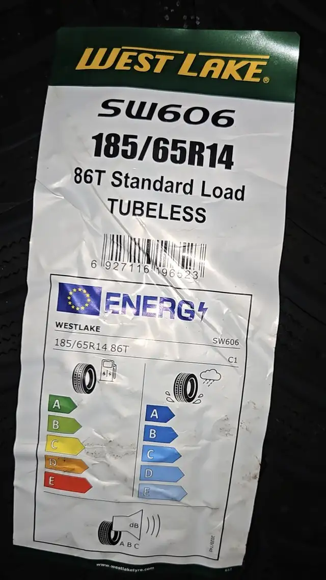 New 185/65R14 Westlake SW606 - Ice and snow tires in Tires & Rims in Yarmouth - Image 5