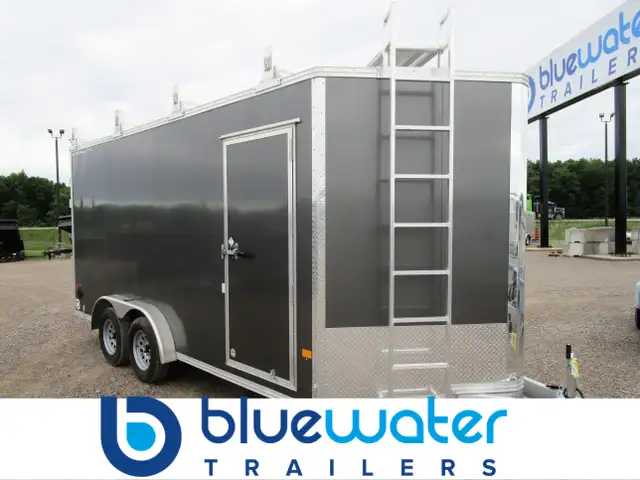 2026 Stealth Aluminum Ultimate Contractor Package 7 Wide Trailer in Cargo & Utility Trailers in London - Image 2