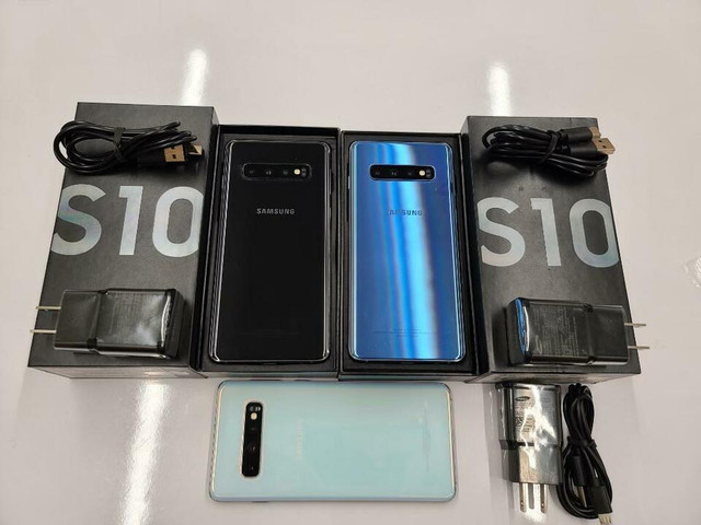 Samsung S10 S10+ S10E  S9+  S9  S8+ S8 S7 S6 S5 1 Year War dans Téléphones cellulaires  à Ville de Montréal