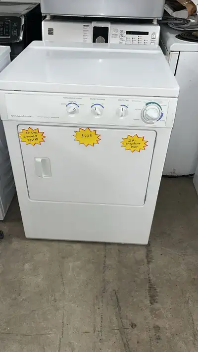 Frigidaire 27” Electric Dryer Fully Tested  30-Day Warranty, View more