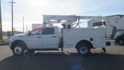 New Arrival..... AMVIC LICENSE.. 2014 DODGE RAM 5500 WITH TEREX BUCKET TRUCK for sale in Edmonton, A...