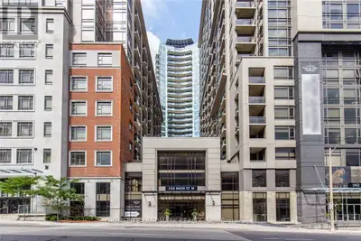 Step into this stunning condo offering over 900 sq.ft. of modern open-concept living, featuring soar...