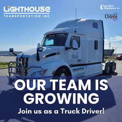 Home Most Nights • Steady Hours • Great Equipment NEW HOURLY PAY RATE: $27/h Lighthouse Transportati...