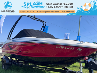 2018 | Chaparral | 19 H20 Regular Price ($58,599) Savings of $8,600 $49,999 - plus any applicable ta...