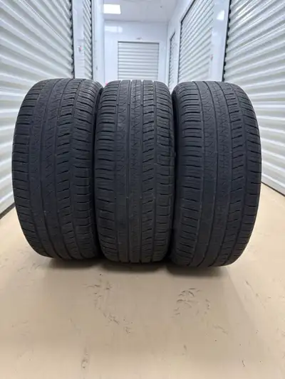 3 Tires Size: 215/45 R18 All-season Tires Pirelli P Zero Price: $190 for all Clean and ready to inst...