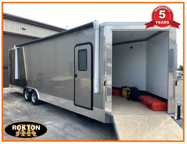 2026 Tow Tek Trailers 8.5 x 26  Aluminum Car Trailer/ Snowmobile in Cargo & Utility Trailers in Mississauga / Peel Region - Image 3