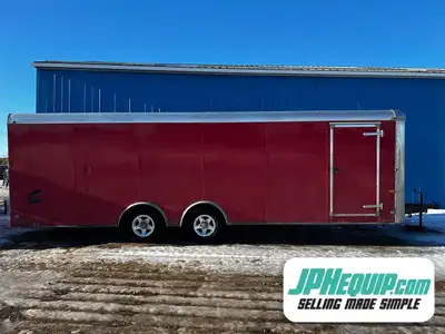 2013 Charmac Trailer 29ft Storage Covered Trailer Motorbike Trailer Snowmobile Trailer WE SHIP DIREC...