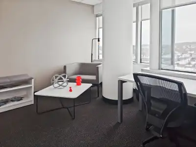 A fully serviced private office with 2 people, ready to use from day one. Work with focus and privac...