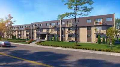 Découvrez notre 4 1/2 neuf à louer à Pierrefonds - Roxboro, un endroit parfait pour un couple ou jeu...