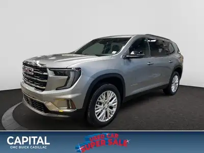 Welcome to Capital GMC! The Acadia is here! This AWDSTERLING SILVER Acadia offers excellent driving...