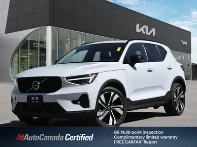 Imagine effortlessly embracing every drive in the sophisticated and safe 2024 Volvo XC40 Plus Dark T...