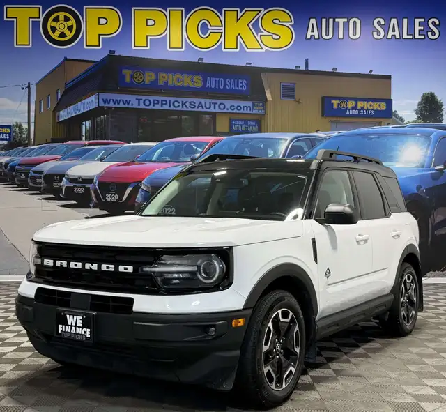 2023 Ford Bronco Sport Outer Banks, Leather, Sunroof, Tech Pkg, 