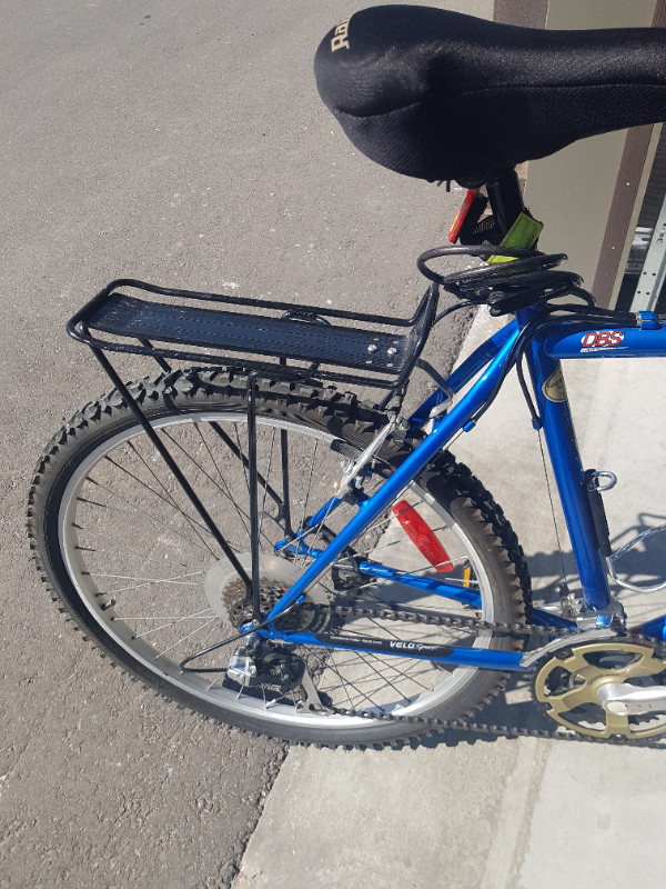 Mountain bike 21 speed stainless steel with rear rack in Mountain in Windsor Region - Image 3