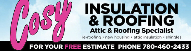 Re-Roofing & Attic Insulation  Cosy Insulation & Roofing in Roofing in Edmonton - Image 3