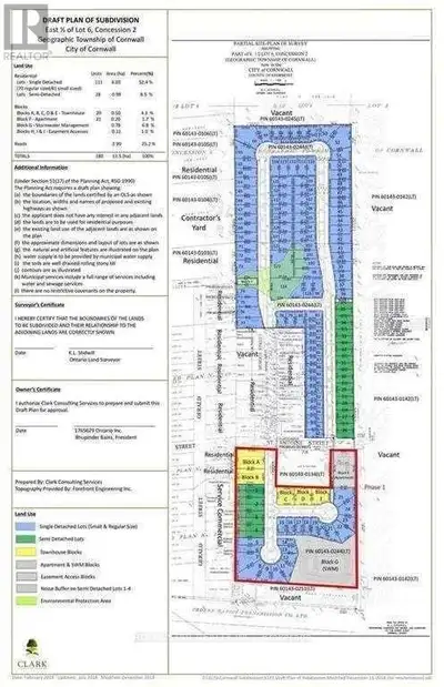 28.39 Acres Of Residential Land,1.5 KM South Of Hwy 401, Mcconnell Av. Exit, East Of Mcconnell Ave,...