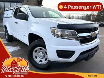 WT Trim! 2.5Ltr 4Cyl Automatic! 6’ Bed! Shelving! Roof Rack! 4 Passenger! AC! Backup Camera! AM/FM,...