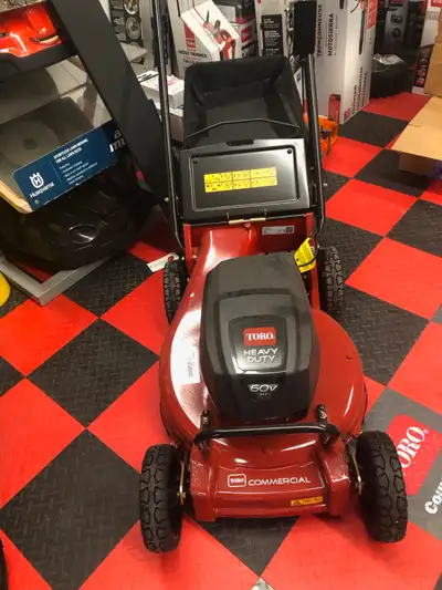 Toro 21" Heavy Duty Variable Speed Zone Start 60V MAX* (22284) Electric Battery 2-Bail This Toro 60V...