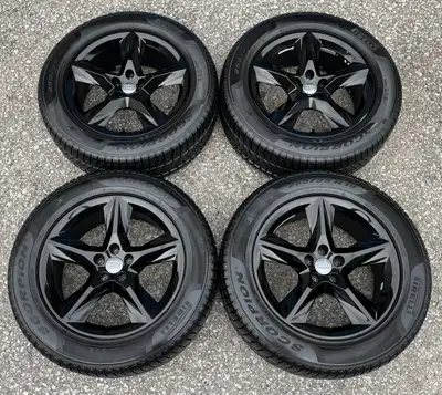 Wheels: Gloss Black 19 Inch OEM Quantity: 4 Tires: Pirelli Scorpion AO Winters Tire Size: 255-55-19...