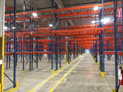 PALLET RACKING FRAMES NEW AND USED - VARIOUS SIZES - CALL NOW, View more