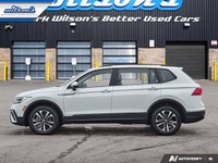 Look at this certified 2023 Volkswagen Tiguan Trendline AWD | Heated Wheel + Seats | CarPlay + Andro... (image 1)