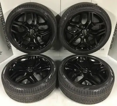 New Set 20" Range Rover Evoque wheels & tires Range Rover Velar Tires & Wheels Tires: 255/50R20 tire...