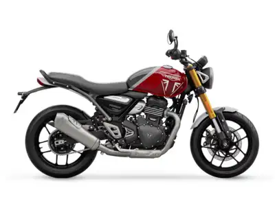 Argyll Motorsports 2026 Triumph Speed 400 Lava Red Gloss/Storm Grey The Speed 400 brings Triumph’s u...
