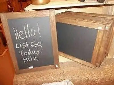 Double Sided Framed Chalk Boards, View more
