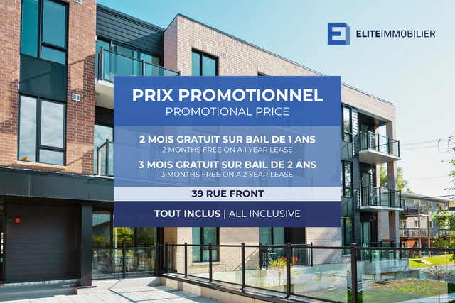 $1996 - 39 Front - 2 BEDROOM UNIT (ALL INCLUSIVE)