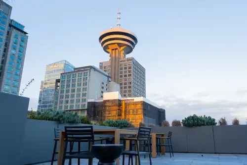 We are 1 block away from the Downtown Water Front Station and 2 blocks from the Gastown and nearby S...