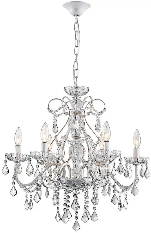 ANJIADENGSHI Modern K9 Crystal Raindrop Chandelier Lighting LED in Indoor Lighting & Fans in Mississauga / Peel Region - Image 7