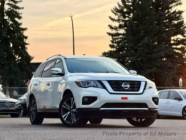 2018 Nissan Pathfinder 4x4 PLATINIUM--77641 KMS! MECHANICALLY CE
