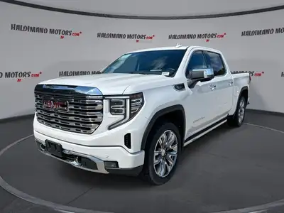 // ACCIDENT FREE!! // Meet the 2023 GMC Sierra 1500 Denali Crew Cab 4wd, now available at Haldimand...