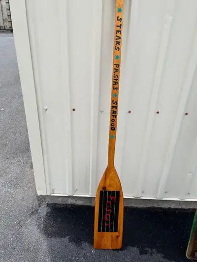 58 inch Decorative Canoe Paddle $30.00 Phone 613-938-8839