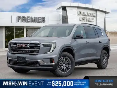 This GMC Acadia has a dependable Gas 2.5L/ engine powering this Automatic transmission. *Get Your Mo...