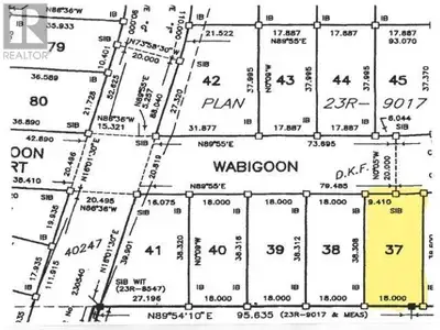 Prime residential neighborhood. Ideal location, easy access to Wabigoon Lake, Dryden Yacht club and...
