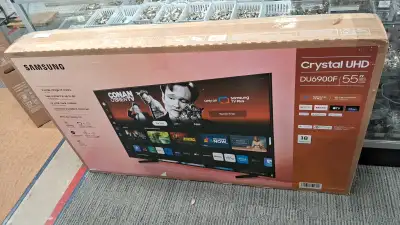 SAMSUNG 55" INCH CRYSTAL UHD DU6900F 4K SMART TV, View more